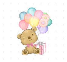 Load image into Gallery viewer, Birthday Bear Numbers Design
