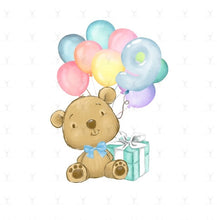 Load image into Gallery viewer, Birthday Bear Numbers Design
