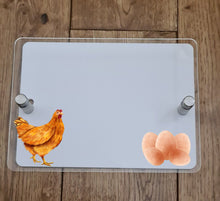 Load image into Gallery viewer, UV Printed House Wall Sign - Chicken - Fully Personalised
