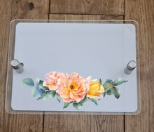 Load image into Gallery viewer, UV Printed House Wall Sign - Floral - Fully Personalised
