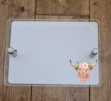 Load image into Gallery viewer, UV Printed House Wall Signs - Highland Cow - Fully Personalised

