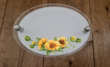 Load image into Gallery viewer, UV Printed Oval House Wall Sign - Floral
