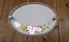 Load image into Gallery viewer, UV Printed Oval House Wall Sign - Floral - Fully Personalised
