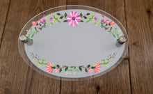 Load image into Gallery viewer, UV Printed Oval House Wall Sign - Floral - Fully Personalised
