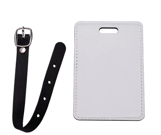 Leatherette Double Sided Rectangle Pram/Germ/Luggage Tag - Mackie Direct